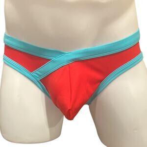 Andrew Christian Dynamic Curve Bikini with ALMOST NAKED Red Large